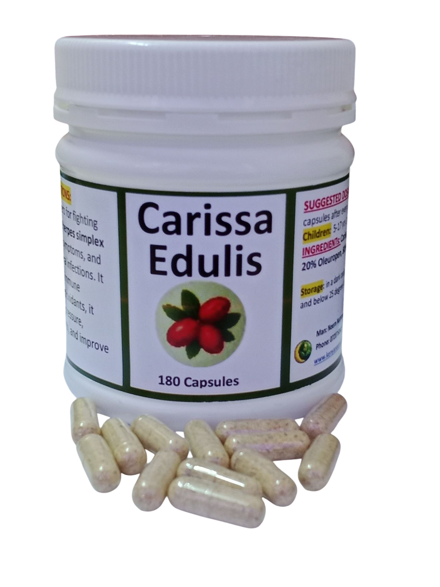 Carissa Edulis Herbal Supplement